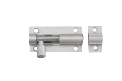Aluminium straight barrel bolt