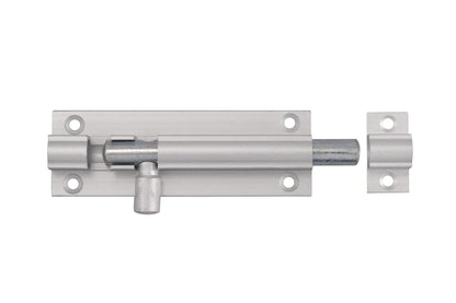 Aluminium straight barrel bolt