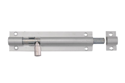 Aluminium straight barrel bolt