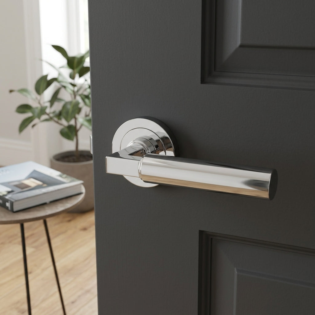 Amiata Lever On Round Rose