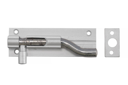 Aluminium necked barrel bolt
