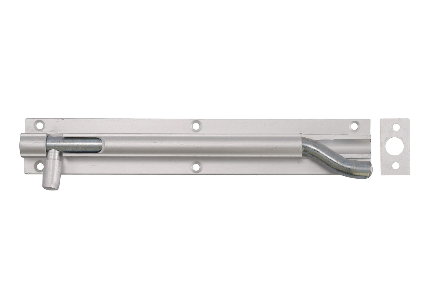 Aluminium necked barrel bolt