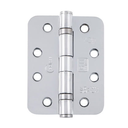 102x76x2.7mm Grade 11 Mild Steel Radius Ball Bearing Hinge