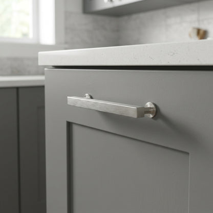 Square T-Bar Cupboard Pull Handle
