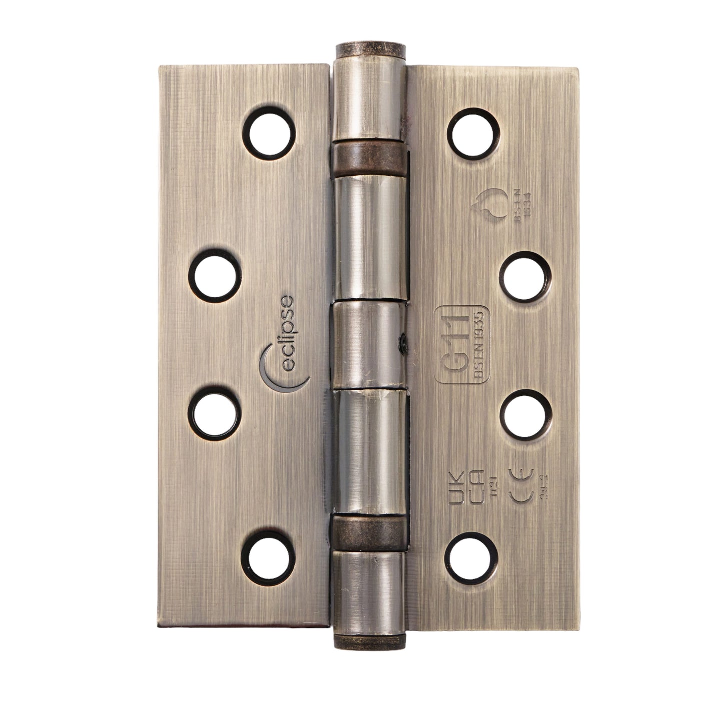 102x76x2.7mm Grade 11 Mild Steel Ball Bearing Hinge