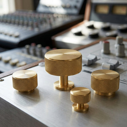 Knurled Radio Knob Range