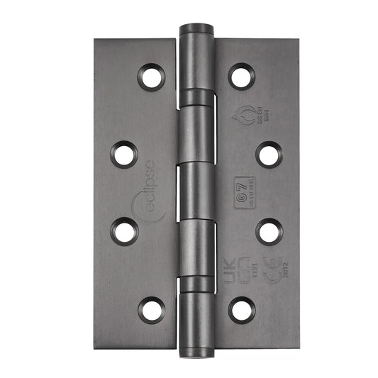 Grade 7 Stainless Steel Slim Knuckle Ball Bearing Hinge 102x67x2mm
