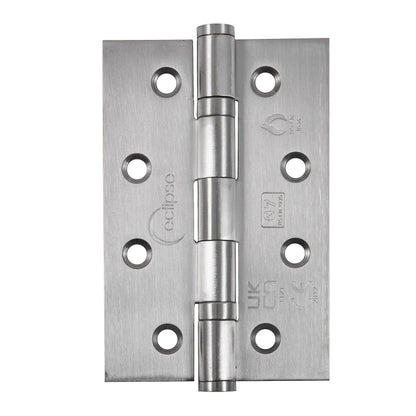 Grade 7 Stainless Steel Slim Knuckle Ball Bearing Hinge 102x67x2mm
