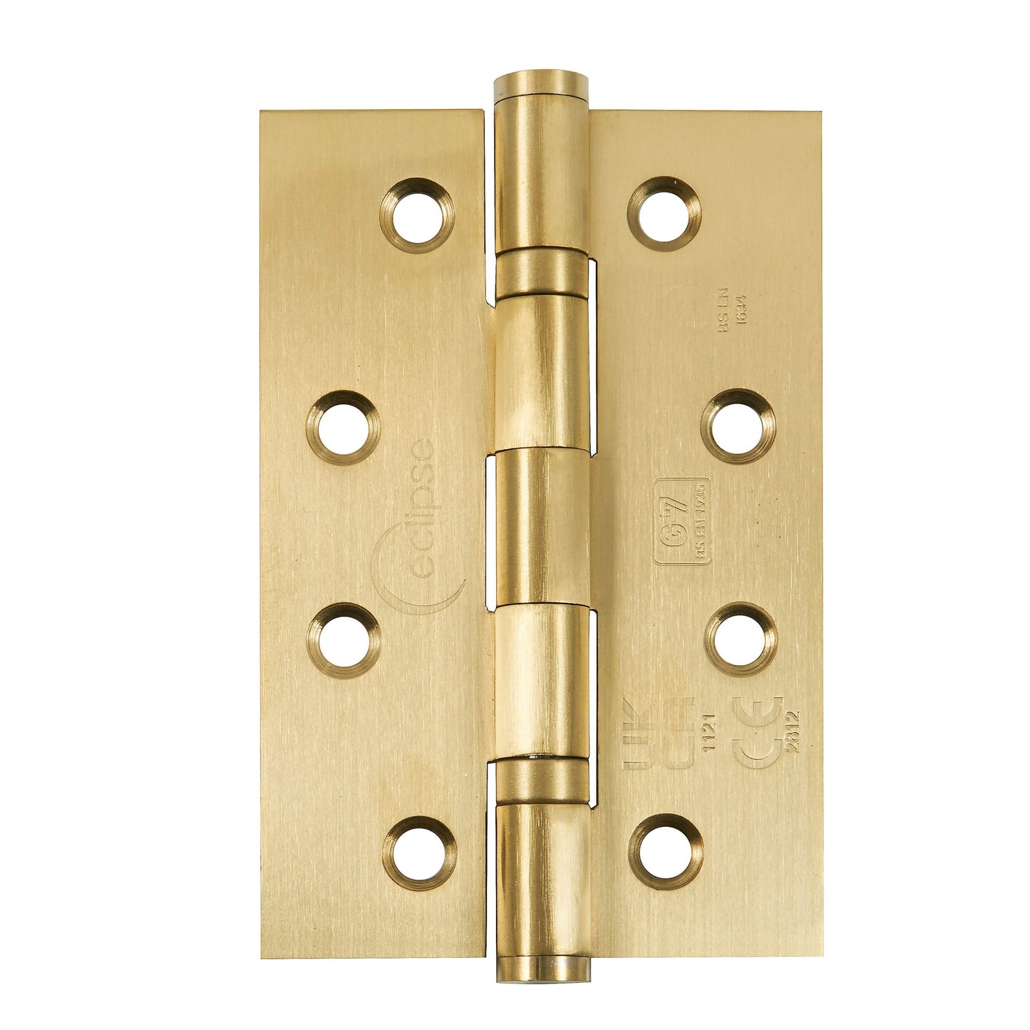 Grade 7 Stainless Steel Slim Knuckle Ball Bearing Hinge 102x67x2mm