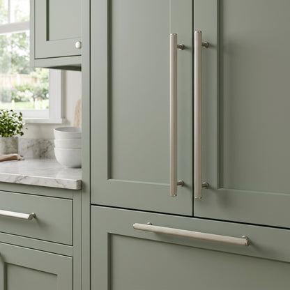 Crispin Knurled T-bar Cupboard Pull Handle