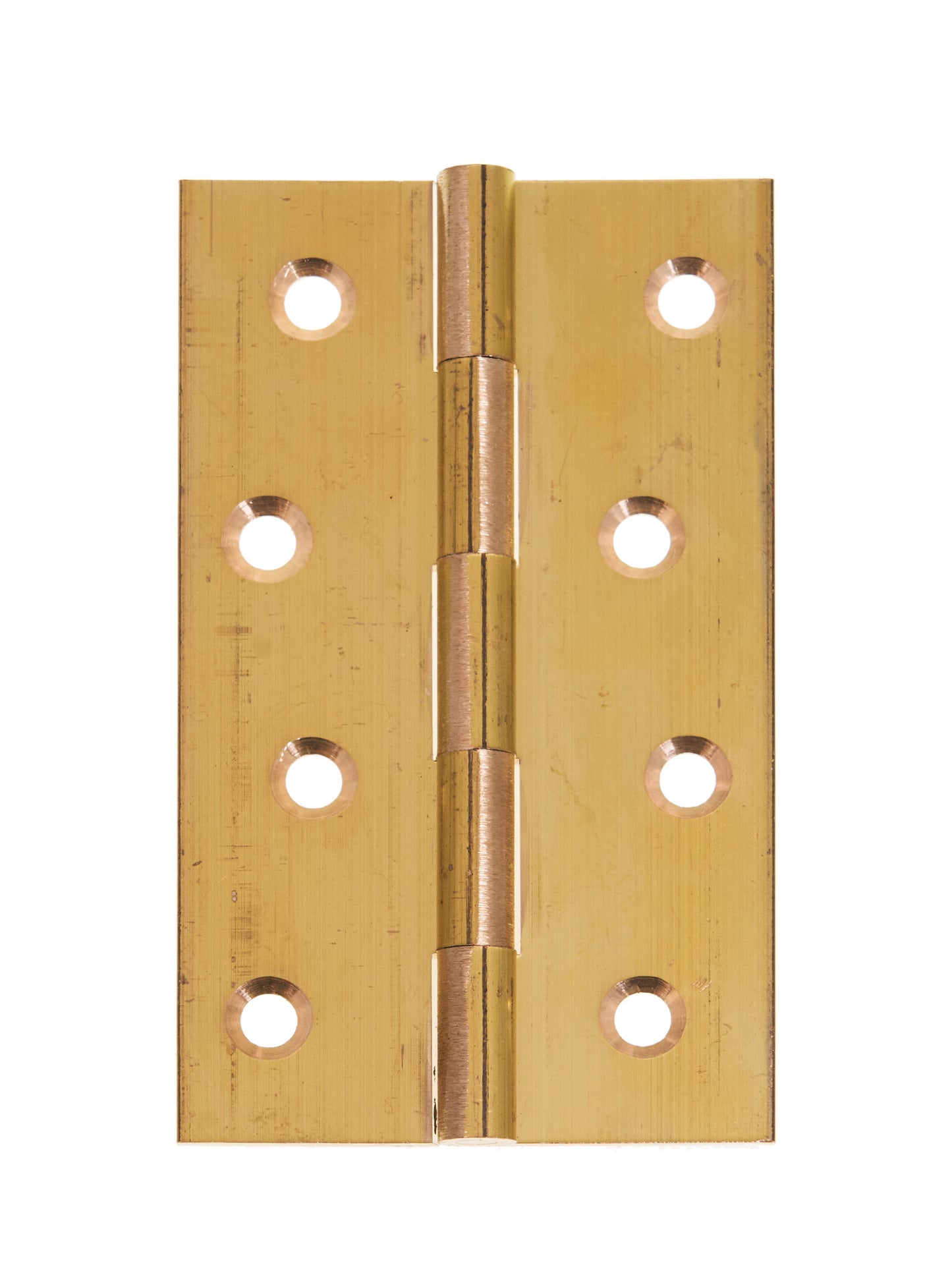 Solid drawn brass plain butt hinge