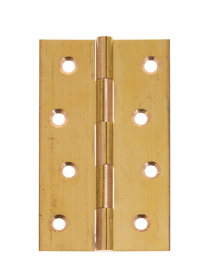 Solid drawn brass plain butt hinge