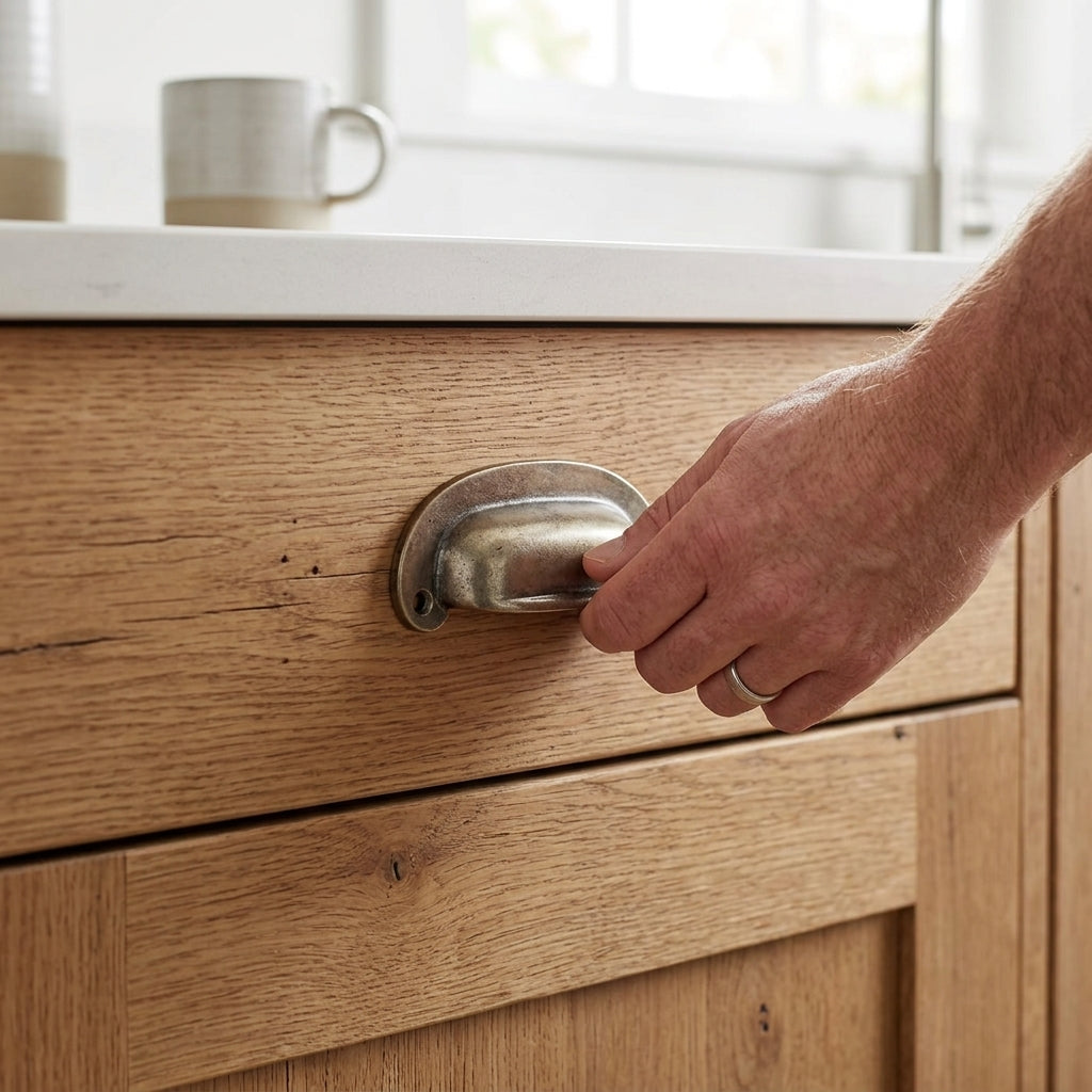 Oval Plate Cup Handle 86mm