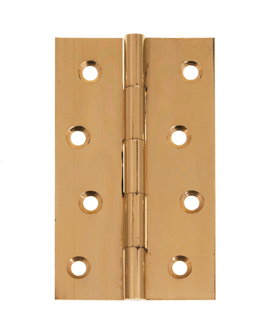 Solid drawn brass plain butt hinge
