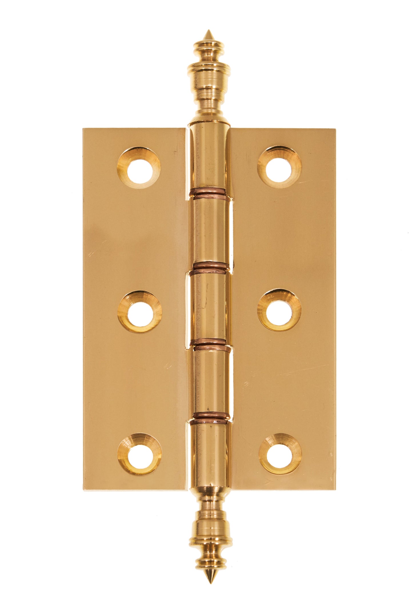 Brass finial hinge