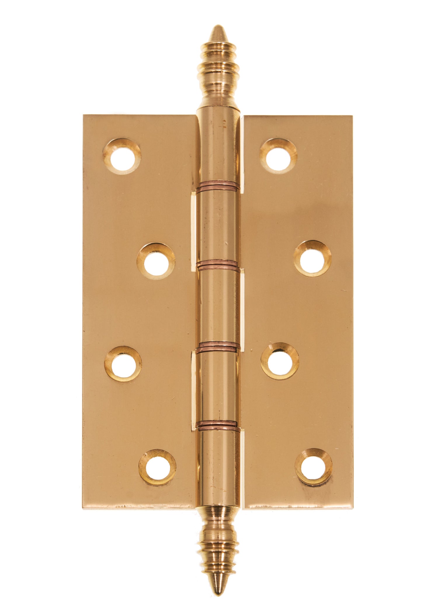 Brass finial hinge