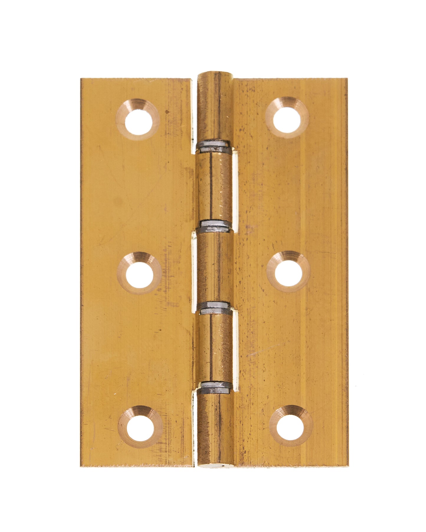 Brass double steel washered hinge