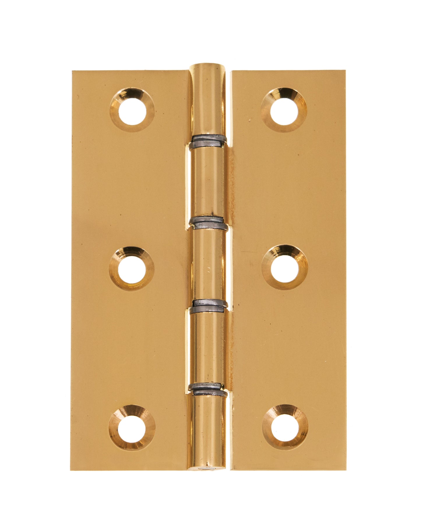 Brass double steel washered hinge