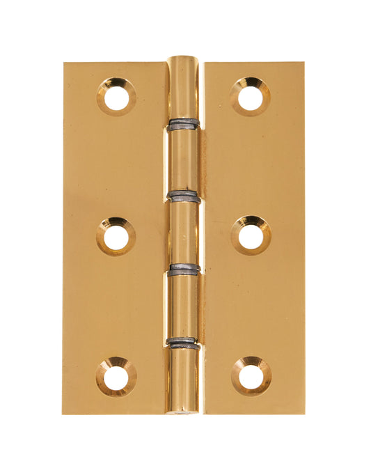 Brass double steel washered hinge