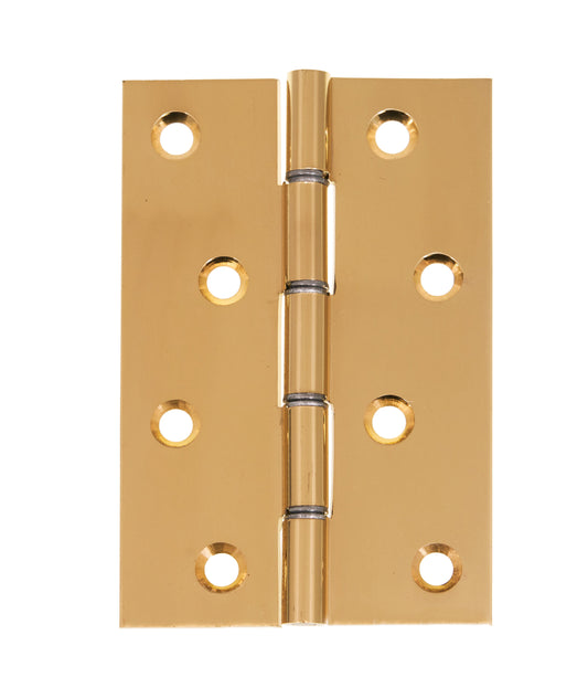 Brass double steel washered hinge