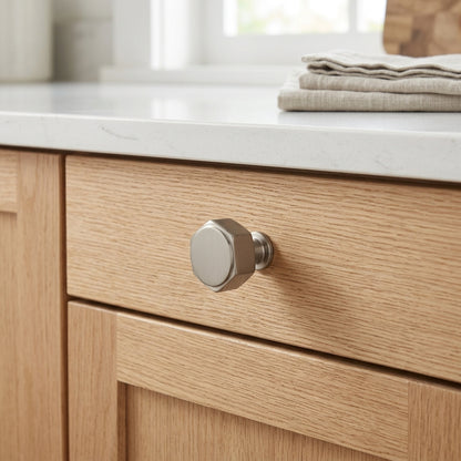 Vesper Hex Cabinet Knob