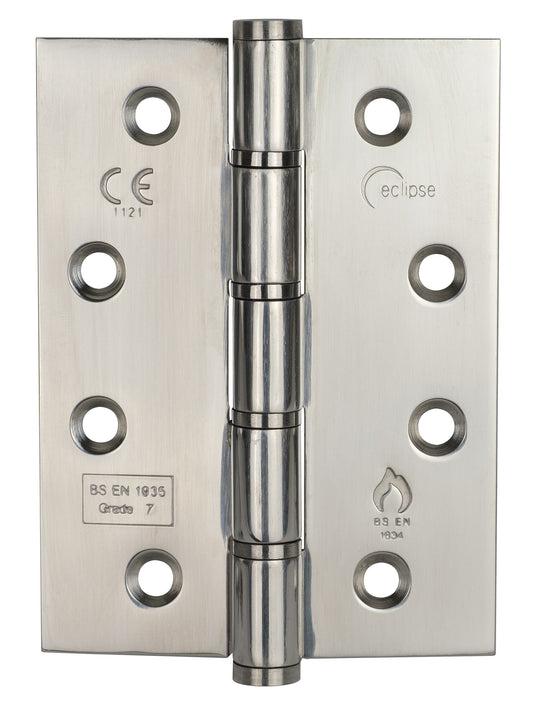102x76mm Grade 7 Stainless Steel Washered Hinge