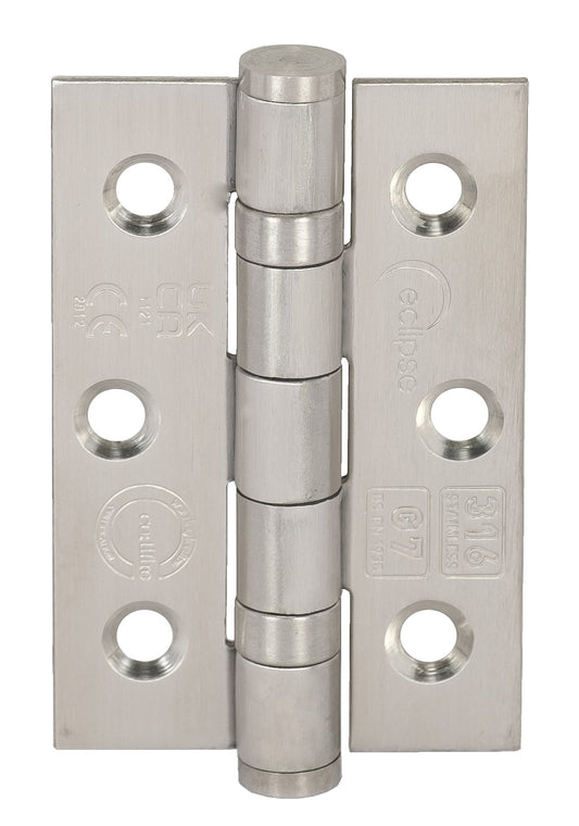 76x51mm Grade 7 Stainless Steel Ball Bearing Hinge