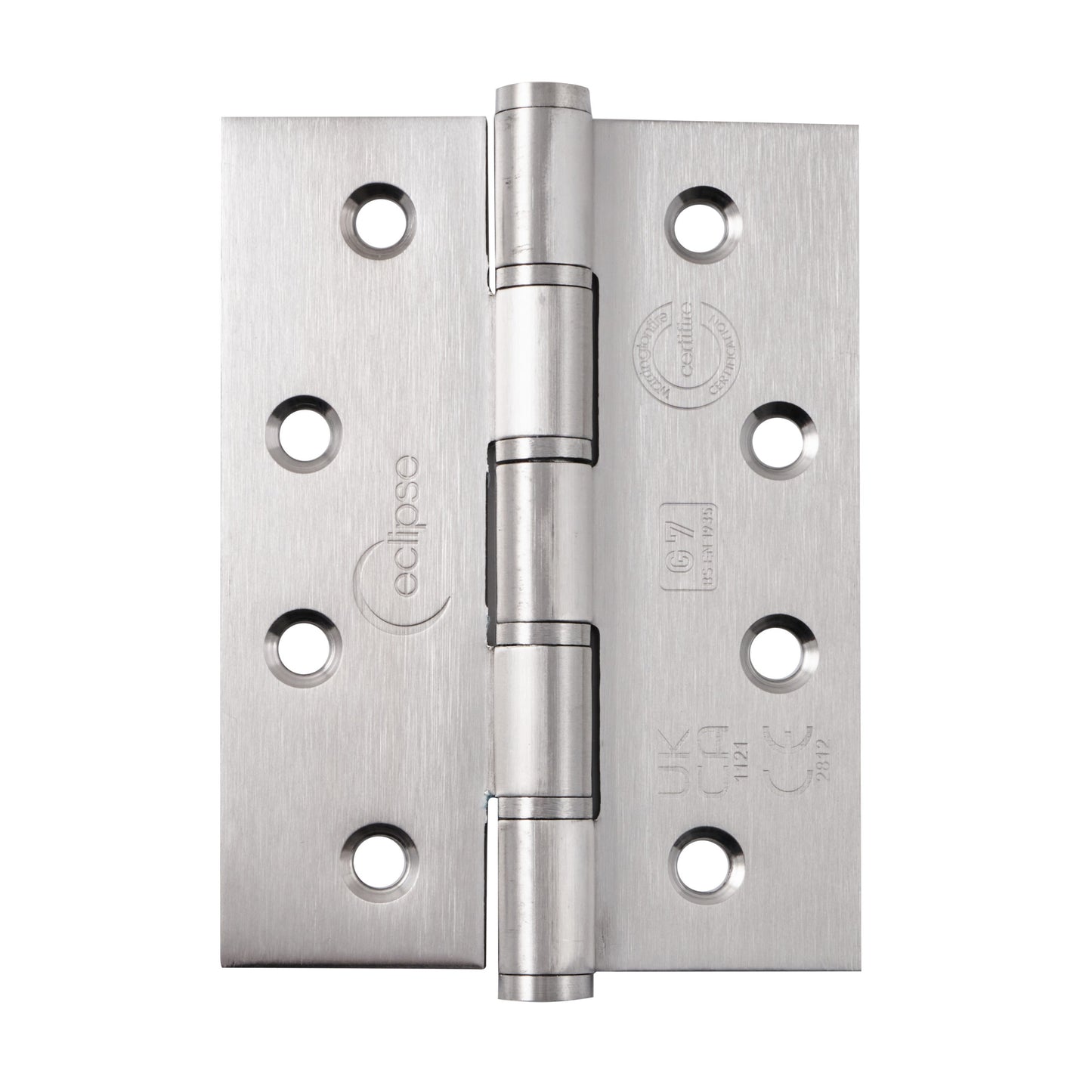 102x76mm Grade 7 Stainless Steel Washered Hinge