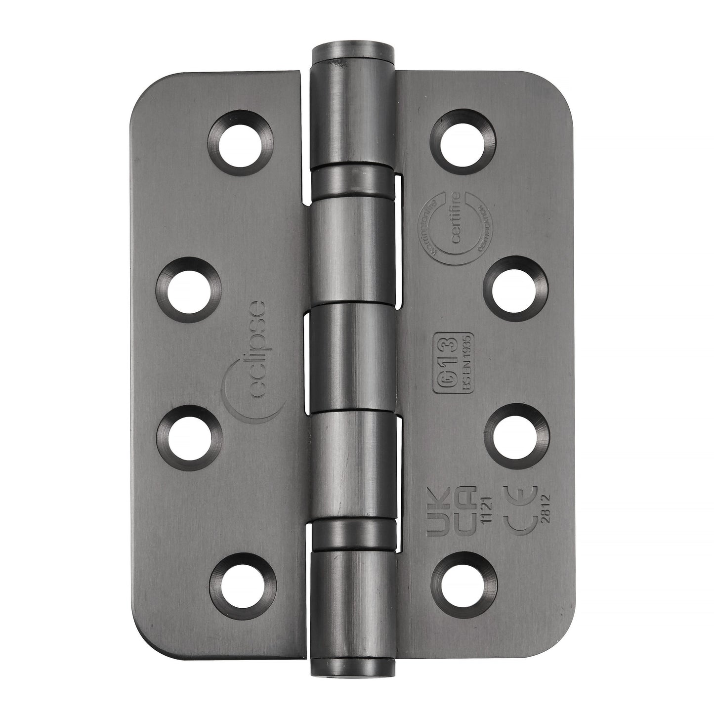 102x76mm Grade 13 Stainless Steel Radius Ball Bearing Hinge