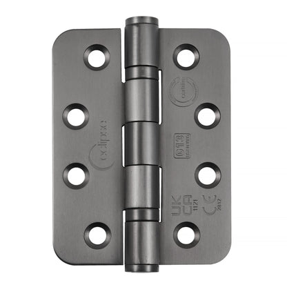 102x76mm Grade 13 Stainless Steel Radius Ball Bearing Hinge
