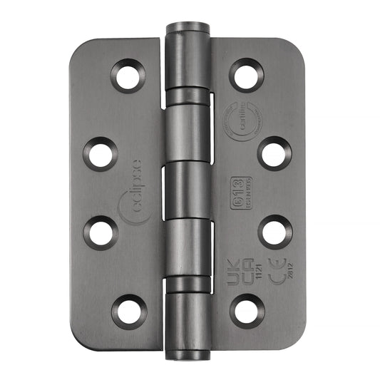 102x76mm Grade 13 Stainless Steel Radius Ball Bearing Hinge