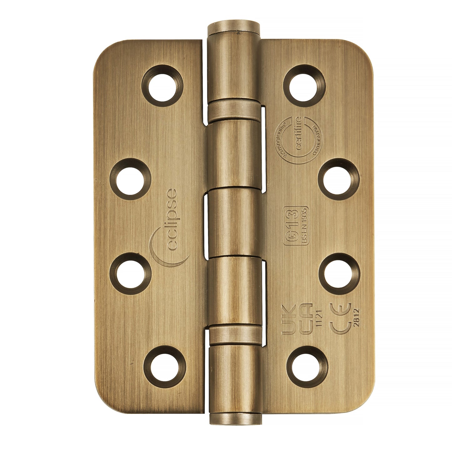 102x76mm Grade 13 Stainless Steel Radius Ball Bearing Hinge