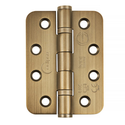 102x76mm Grade 13 Stainless Steel Radius Ball Bearing Hinge