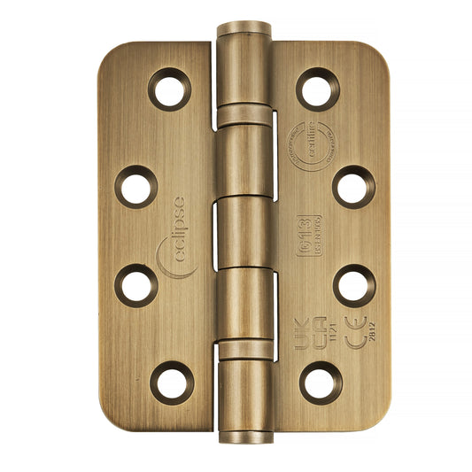 102x76mm Grade 13 Stainless Steel Radius Ball Bearing Hinge