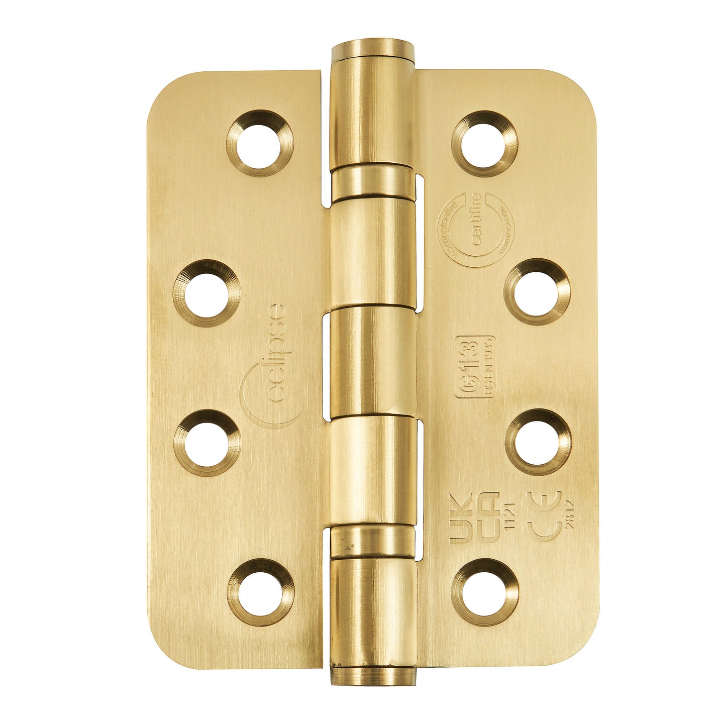102x76mm Grade 13 Stainless Steel Radius Ball Bearing Hinge