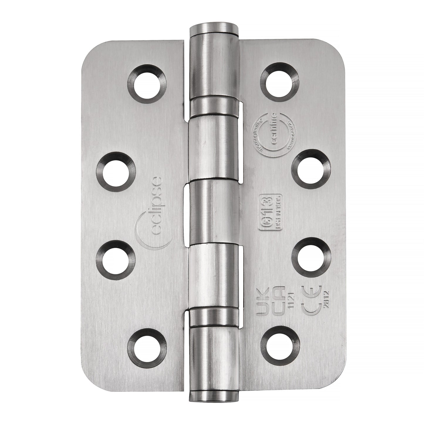 102x76mm Grade 13 Stainless Steel Radius Ball Bearing Hinge