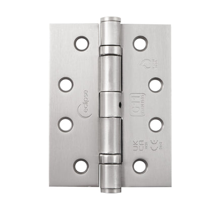 102x76x2.7mm Grade 11 Mild Steel Ball Bearing Hinge