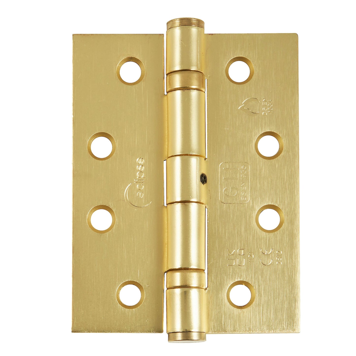 102x76x2.7mm Grade 11 Mild Steel Ball Bearing Hinge
