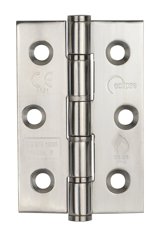 76x51mm Grade 7 Stainless Steel Washered Hinge