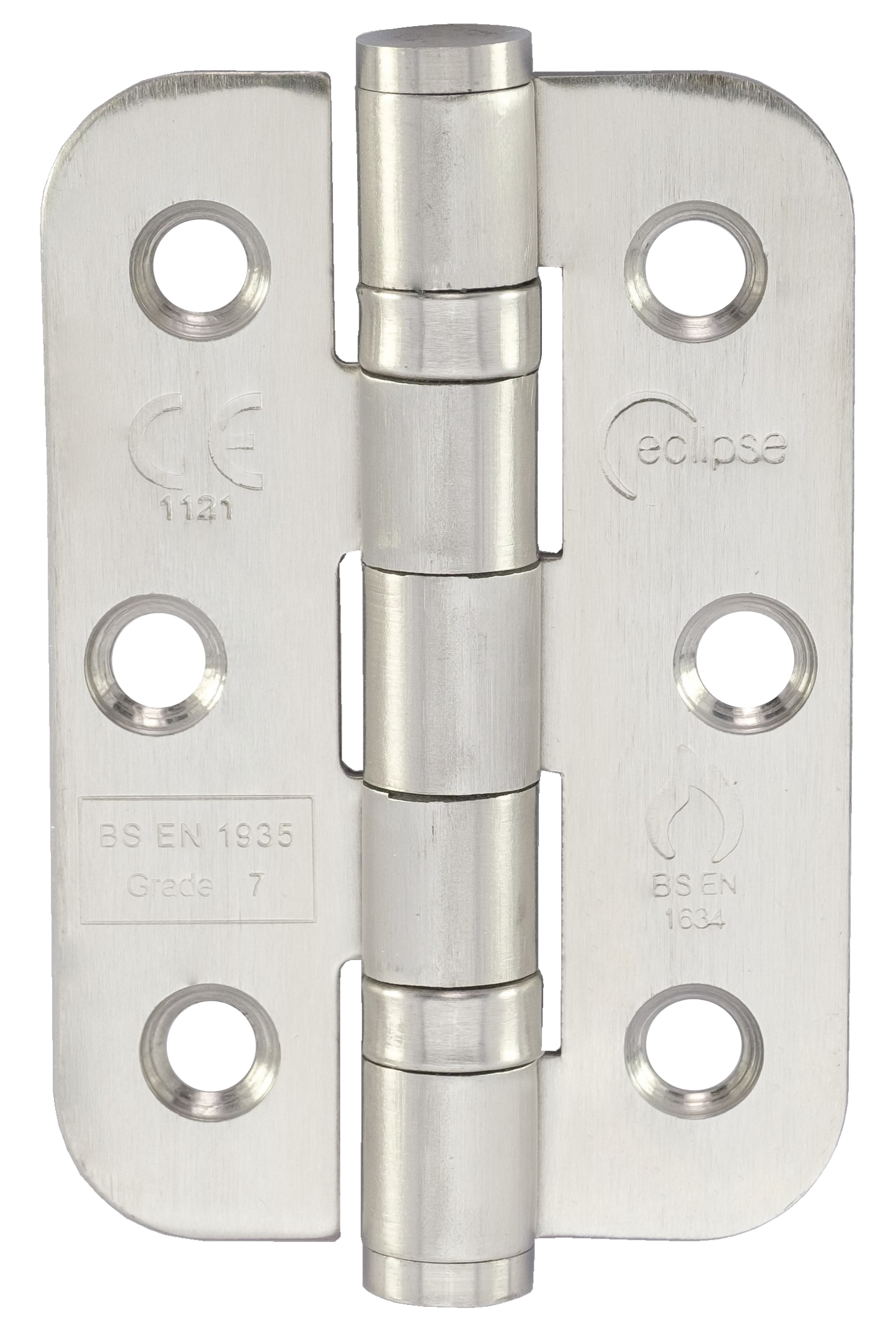 76x51mm Grade 7 Stainless Steel Radius Ball Bearing Hinge