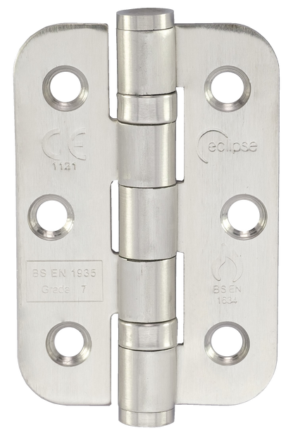 76x51mm Grade 7 Stainless Steel Radius Ball Bearing Hinge