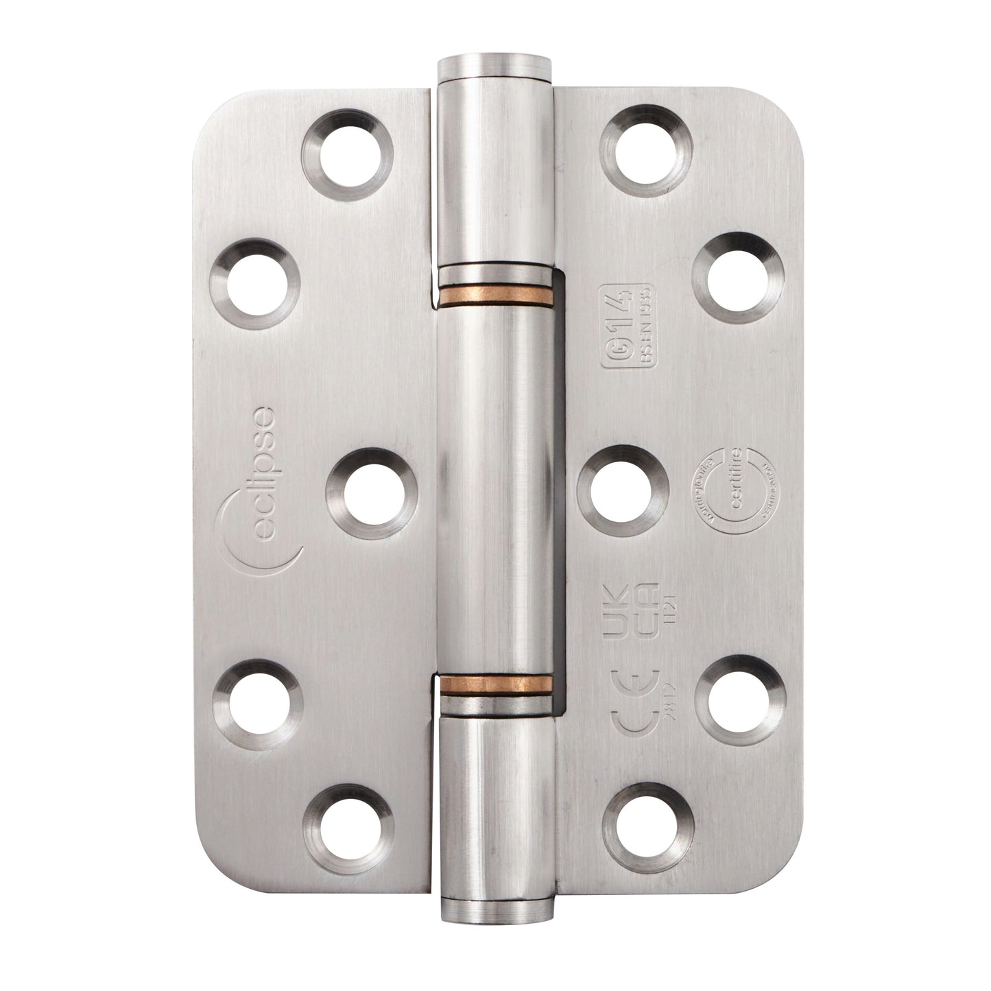 102x76mm Grade 14 Stainless Steel Radius Thrust Bearing Hinge