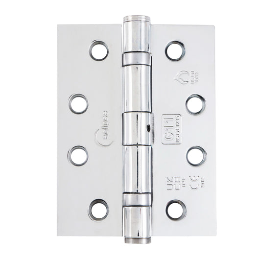 102x76x2.7mm Grade 11 Mild Steel Ball Bearing Hinge