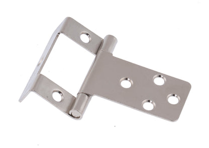 50mm Steel single cranked flush hinge