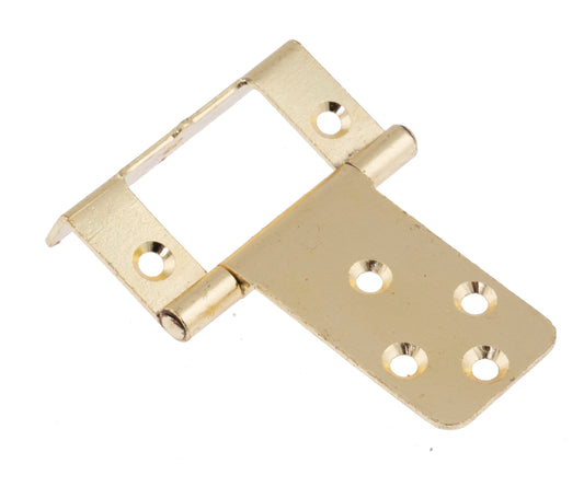 50mm Steel single cranked flush hinge