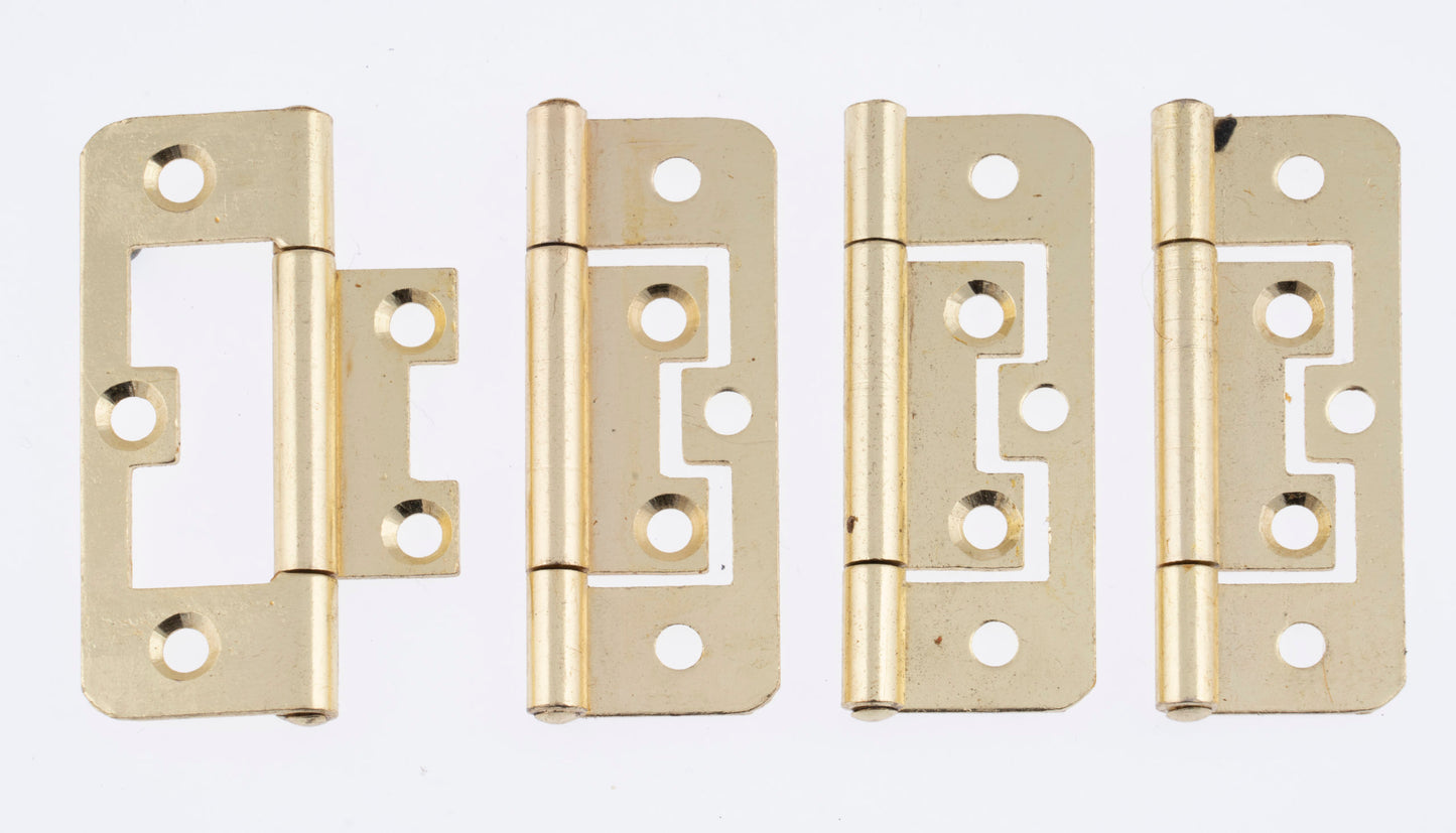 Steel flush hinge