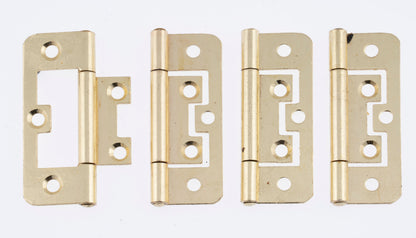 Steel flush hinge