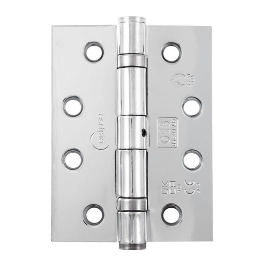 102x76x2.7mm Grade 13 Mild Steel Ball Bearing Hinge