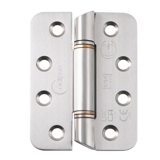 102x76x3mm Grade 14 Satin Stainless Steel Anti-Ligature Hinge