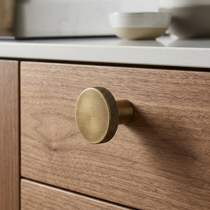 Hanover Knurled Circular Cupboard Knob